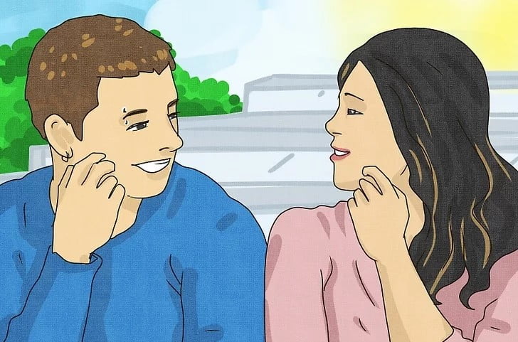 زبان بدن مردان عاشق با تقلید حرکات