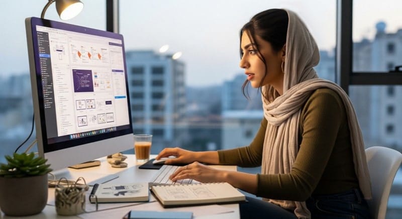 آموزش طراحی سایت برای مبتدیان