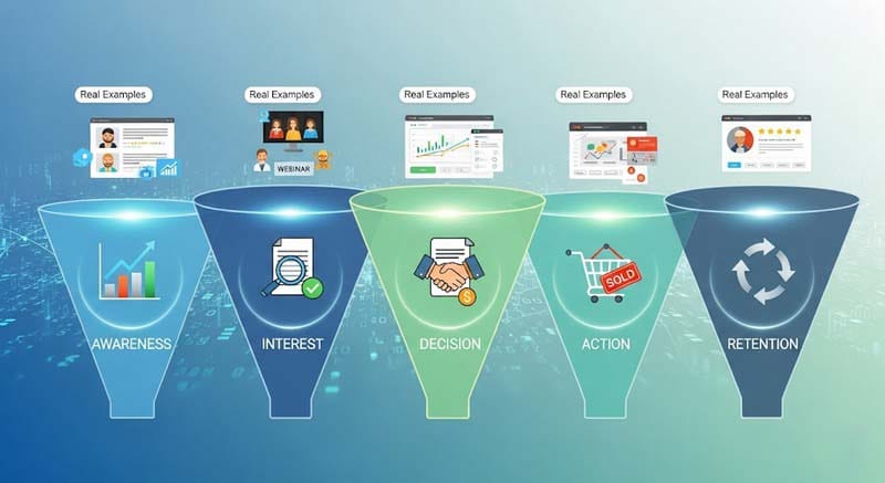 نمونههای واقعی موفقیت با قیف فروش