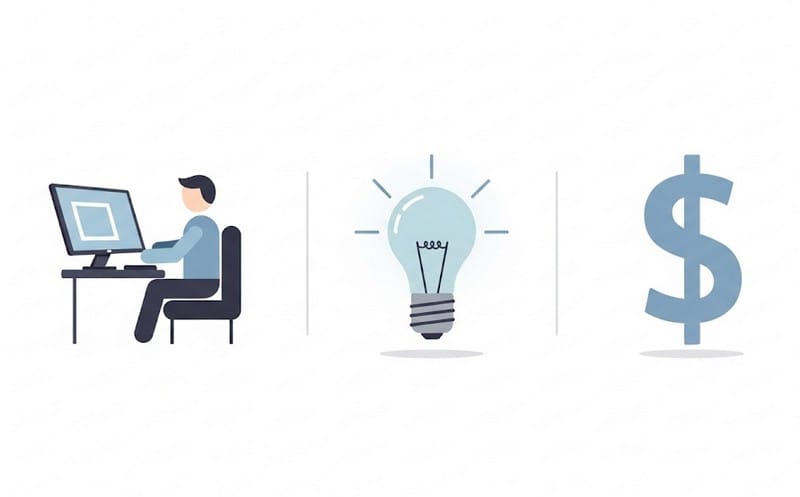 مراحل شروع کار آنلاین پاره وقت در منزل بدون سرمایه